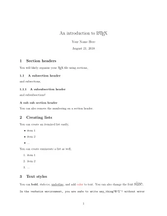 You can bold , italicize , underline, and add color to text. You can also change the font size.  In