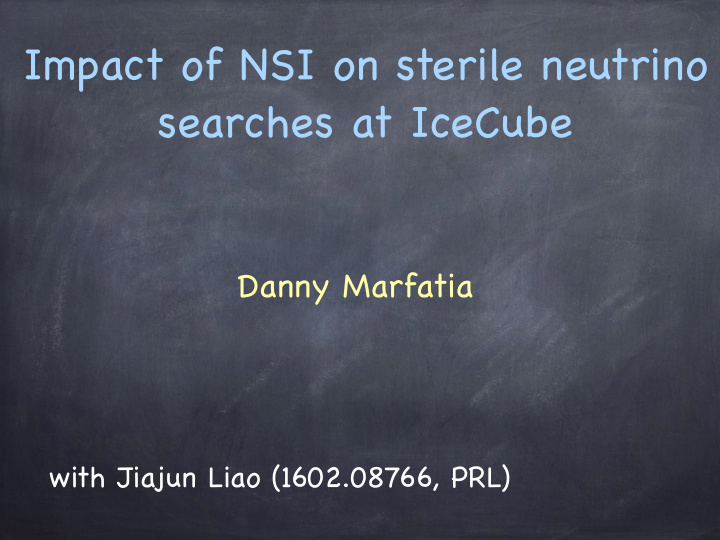 impact of nsi on sterile neutrino searches at icecube