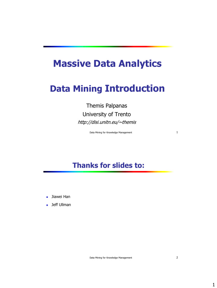 data mining introduction