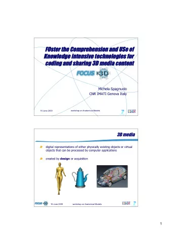 FOster the Comprehension and USe of  of  Knowledge intensive technologies for  coding and sharing