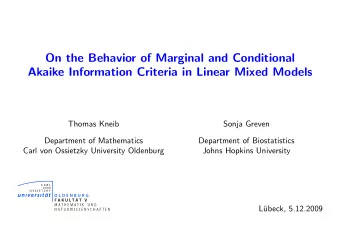 On the Behavior of Marginal and Conditional  Akaike Information Criteria in Linear Mixed Models