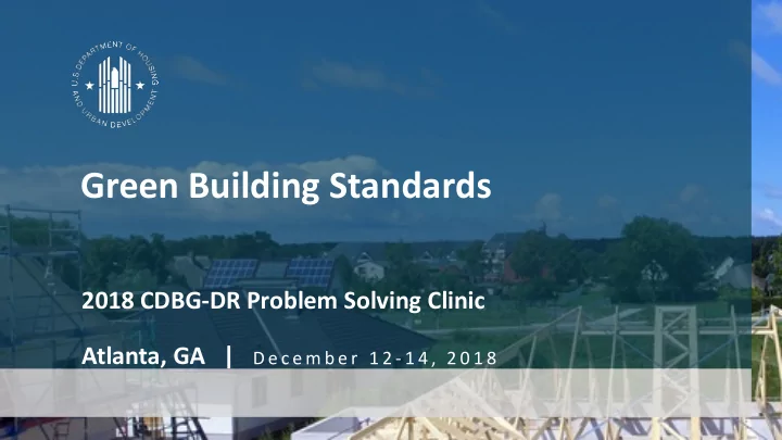 green building standards