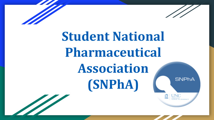 student national pharmaceutical association snpha mission