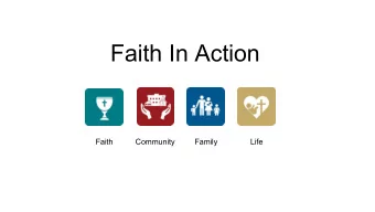 Faith In Action  Faith  Community  Family  Life  Faith in Action  Columbian Award  Requirements