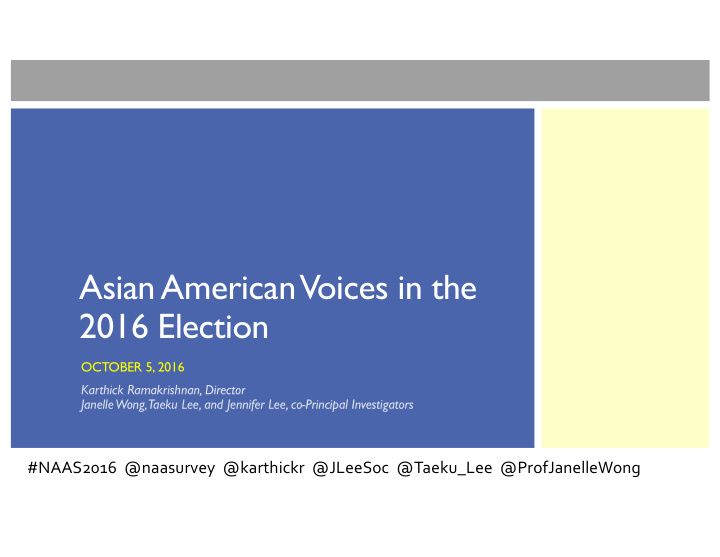 asian american voices in the 2016 election