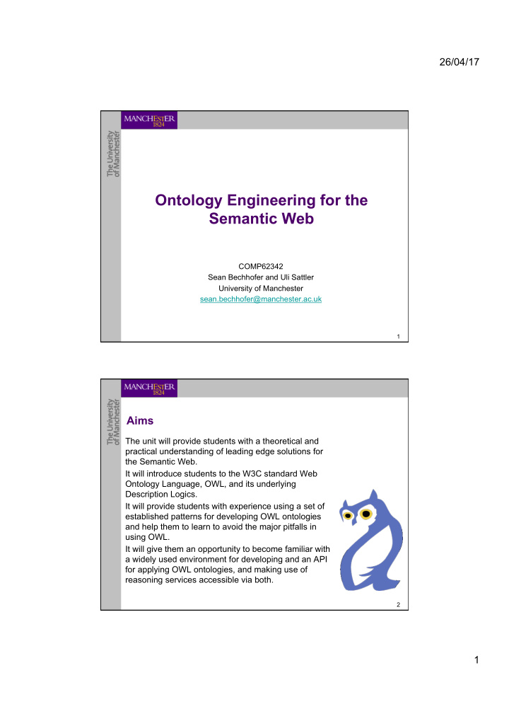 ontology engineering for the semantic web