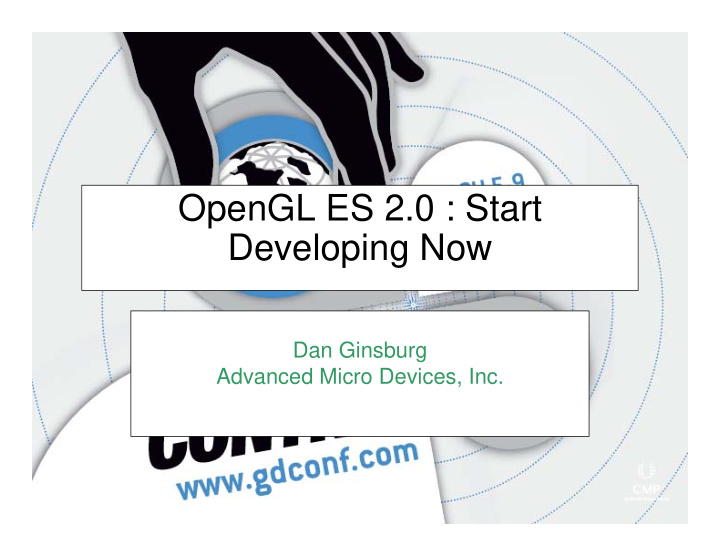 opengl es 2 0 start developing now