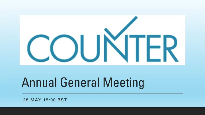 annual general meeting