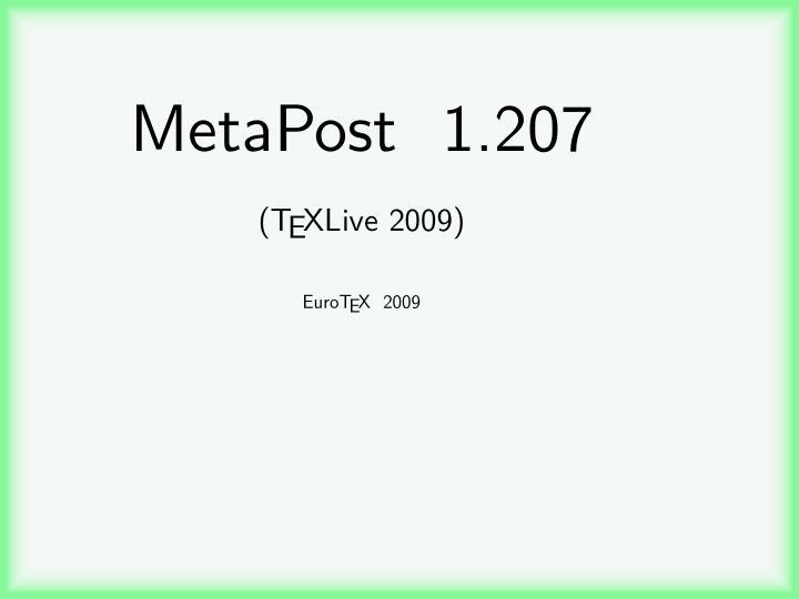 metapost 1 207