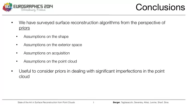 conclusions