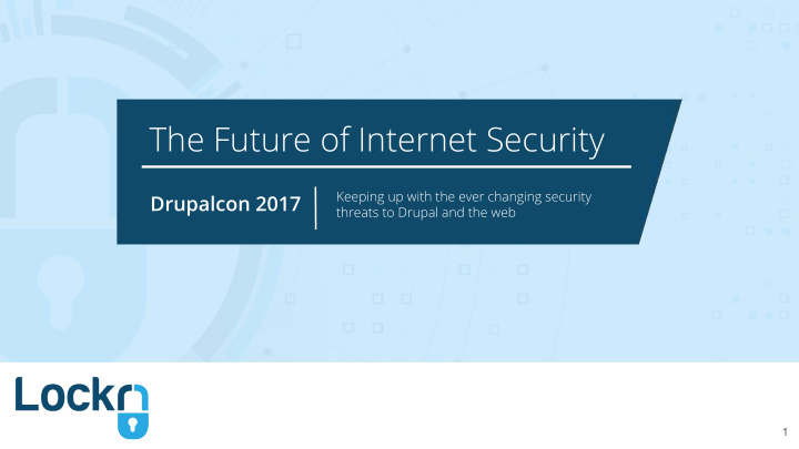 the future of internet security