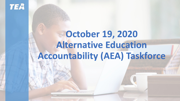 october 19 2020 alternative education accountability aea