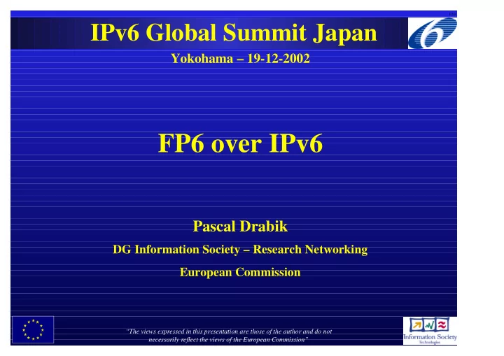 fp6 over ipv6