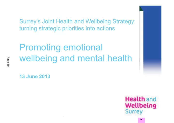 promoting emotional