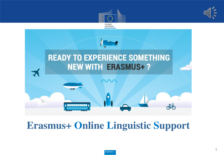 erasmus online linguistic support