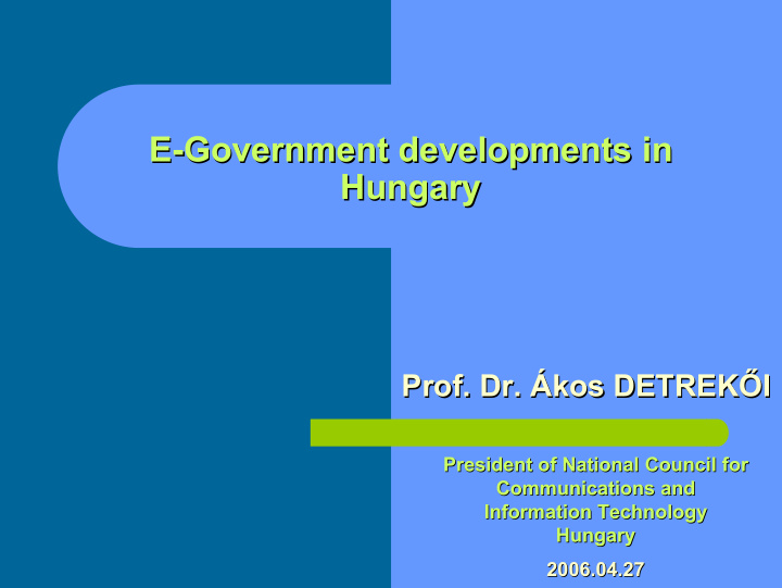 e government developments in government developments in e