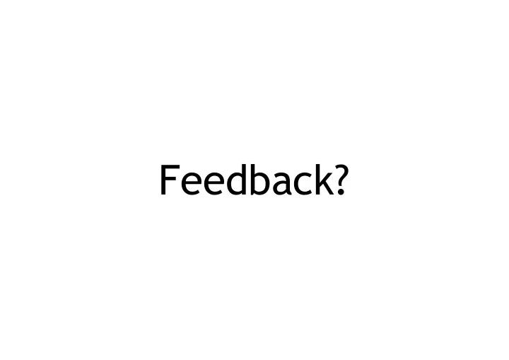 feedback den r da tr den