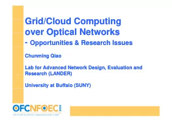 Grid/Clo d Comp ting  Grid/Clo d Comp ting  Grid/Cloud Computing  Grid/Cloud Computing  over