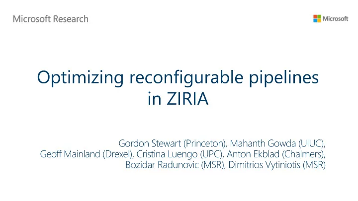 gordon stewart princeton mahanth gowda uiuc geoff