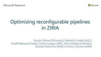 Gordon Stewart (Princeton), Mahanth Gowda (UIUC),  Geoff Mainland (Drexel), Cristina Luengo (UPC),