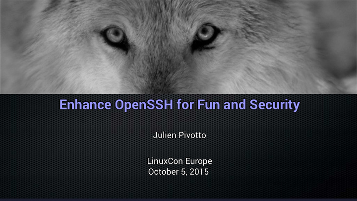 enhance openssh for fun and security enhance openssh for