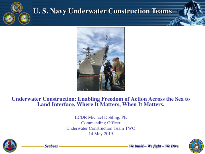 u s navy underwater construction teams