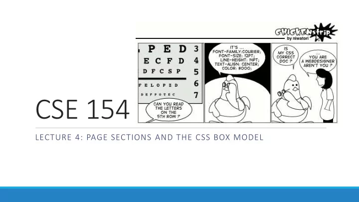cse 154