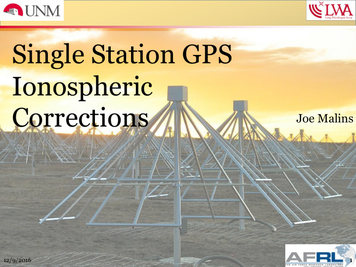 single station gps