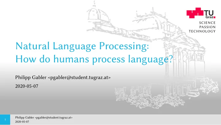 natural language processing how do humans process language