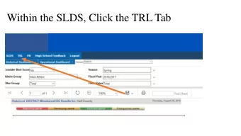 Within the SLDS, Click the TRL Tab  Then, Select the Essential Toolkit Button  Select From Various