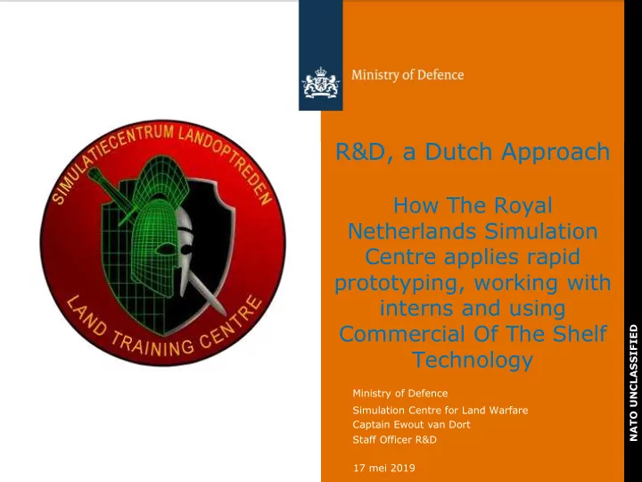 r d a dutch approach