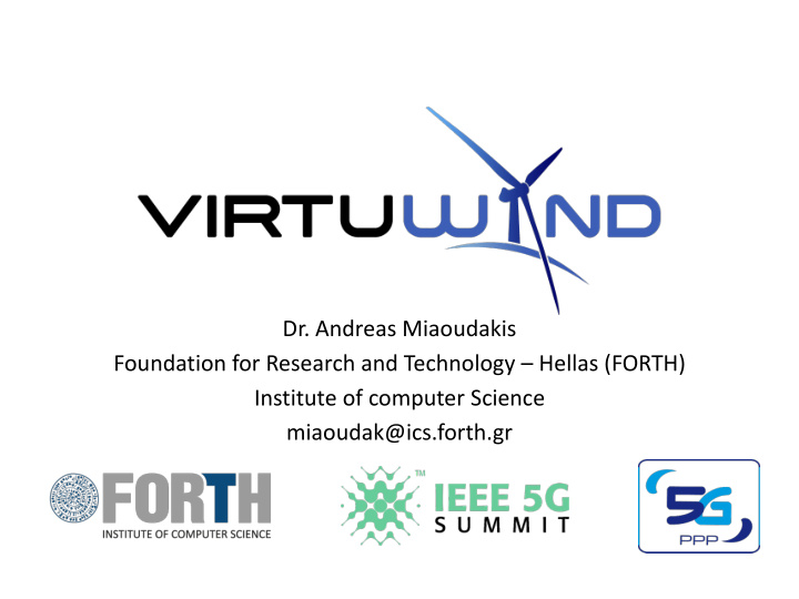 foundation for research and technology hellas forth