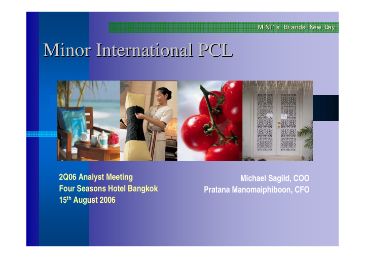 minor international pcl minor international pcl