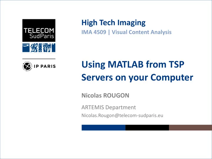servers on your computer