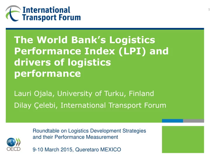drivers of logistics