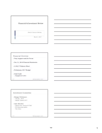 1  Other Business  Medical Insurance  RB, MWH &amp; TCD  Changed Insurance Agents  4  BOD