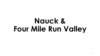 Nauck &amp;  Four Mile Run Valley  10 Nauck/Four Mile Run Valley  Opportunity Zone Boundary