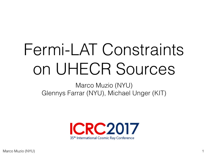 fermi lat constraints on uhecr sources
