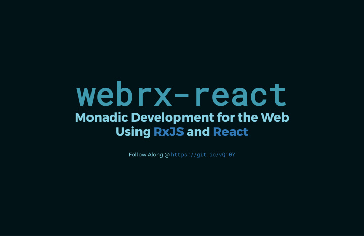 webrx react