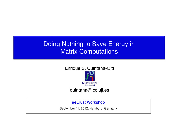 energy efficiency motivation doing nothing to save energy