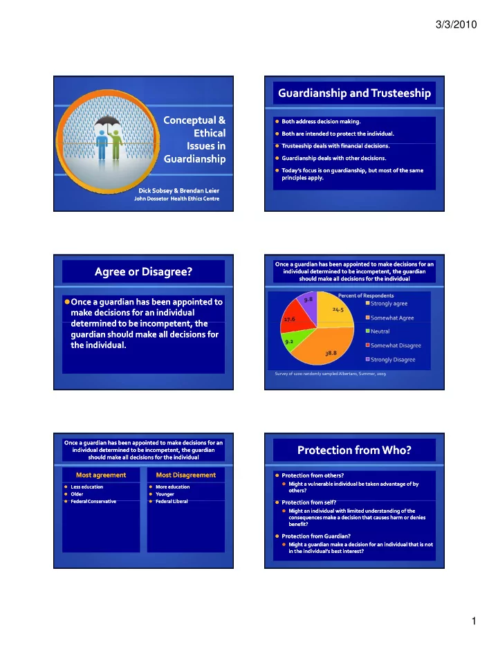 guardianship and trusteeship guardianship and trusteeship