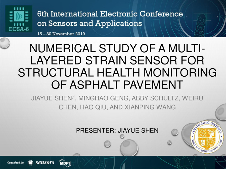 layered strain sensor for structural health monitoring