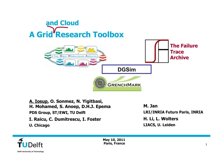a grid research toolbox