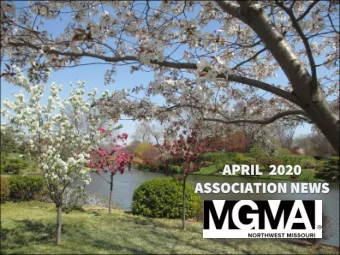 Message fr  from th  the President!  Greetings to all members of NWMO MGMA!  One of my major