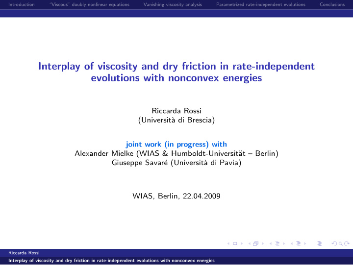 interplay of viscosity and dry friction in rate