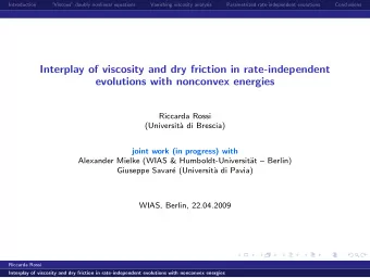 Interplay of viscosity and dry friction in rate-independent  evolutions with nonconvex energies