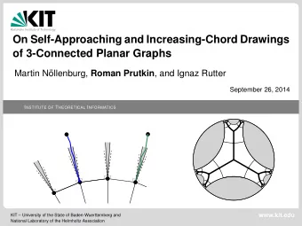 On Self-Approaching and Increasing-Chord Drawings  of 3-Connected Planar Graphs  Martin N