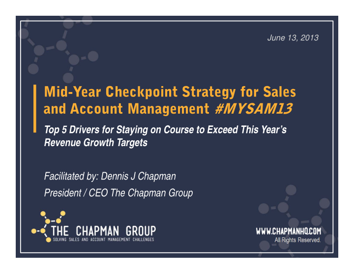 mid year checkpoint strategy for sales