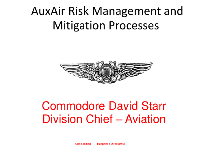 auxair risk management and