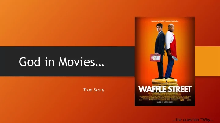god in movies